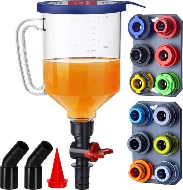 Main image of Engine Oil Funnel Kit, Upgraded Spill-Proof Design with Flow Control Valve