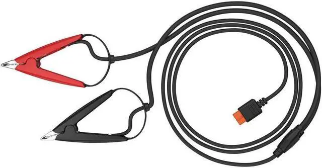 Alt view image 2 of 2 - CS Free USB-C Charge Cable Clamps 40-465 - for use with The CS Free Portable Battery Charger Maintainer, Black