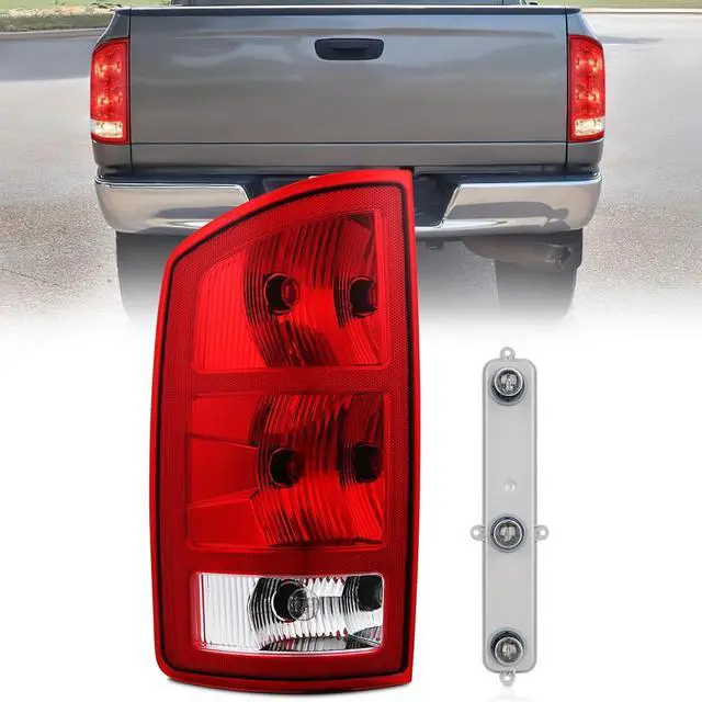 Main image of Taillight Assembly Compatible with 2002 2003 2004 2005 2006 Dodge Ram 1500 2500 3500 Rear Lamp Replacement OE Style Driver Side