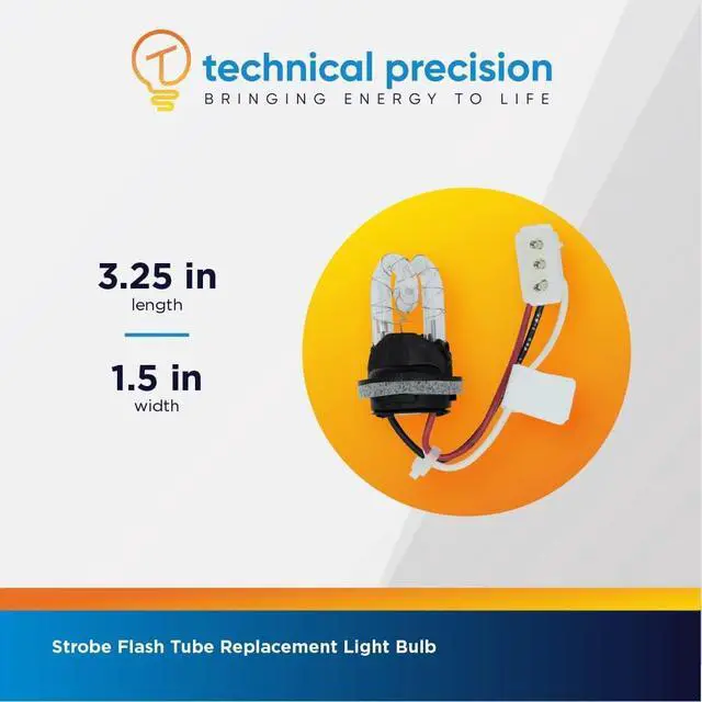 Alt view image 6 of 7 - TP for Whelen Engineering S30TL Strobe Light Bulb with Wire - 1 Pack