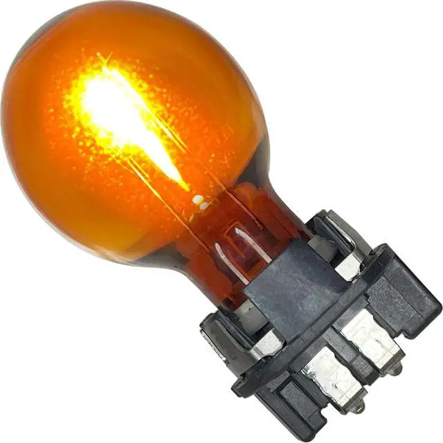 Alt view image 2 of 6 - Front Turn Signa Lights Bulbs for Ford 2013-2020 Fusion, 2014-2023 Transit Connect, 2019-2024 Edge Amber Halogen Turn Signal Blinkers/Parking Flasher Light Lamp Bulbs DS7Z13466A
