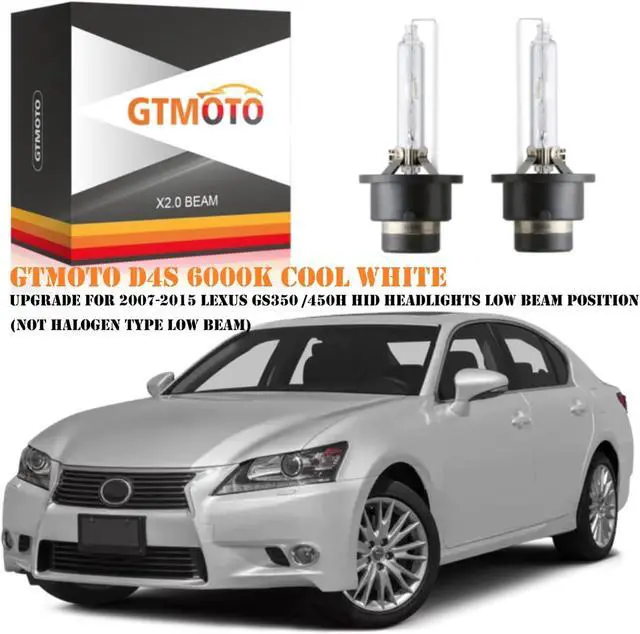 Alt view image 2 of 7 - D4S Bulbs for 2007-2015 Lexus ES350 ES 350 Headlights HID Low Beam