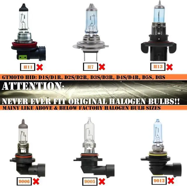 Alt view image 7 of 7 - D4S Bulbs for 2007-2015 Lexus ES350 ES 350 Headlights HID Low Beam
