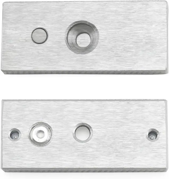 Alt view image 4 of 7 - 4 Pack Electric Magnetic Lock, 60kg 130LBs Holding Force Electric Magnetic Lock for Door Access Control System Electromagnet Fail-Safe NC Mode