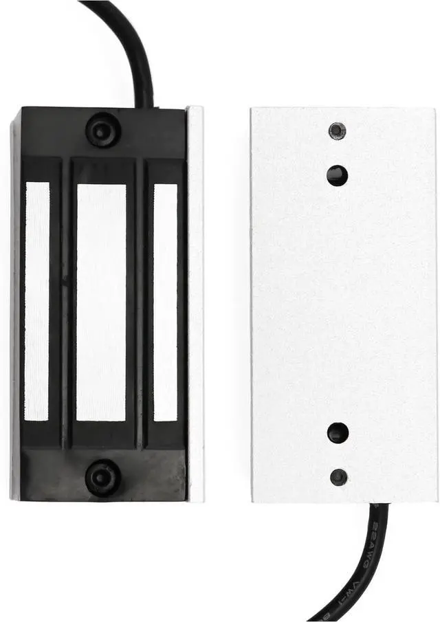 Alt view image 5 of 7 - 4 Pack Electric Magnetic Lock, 60kg 130LBs Holding Force Electric Magnetic Lock for Door Access Control System Electromagnet Fail-Safe NC Mode