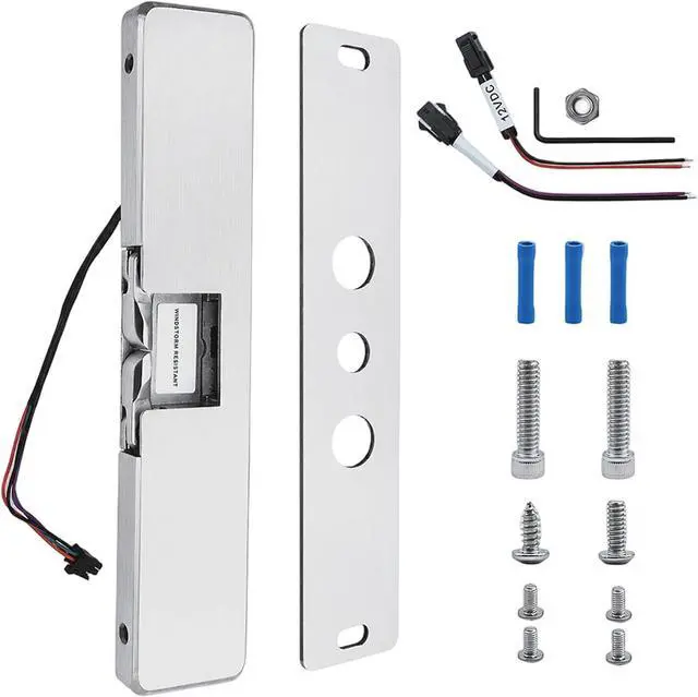Main image of 9400630 9400 Series Electric Strike, Satin Stainless Steel Finish, Perfect Replacement for HES - 9400630 9400 Series Stainless Steel Slim-Line Surface Mounted Electric Strike Body