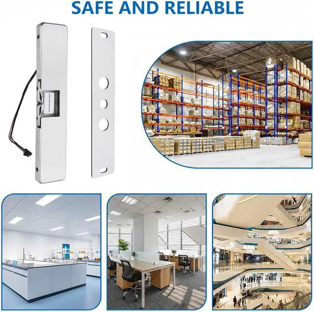 Alt view image 4 of 7 - 9400630 9400 Series Electric Strike, Satin Stainless Steel Finish, Perfect Replacement for HES - 9400630 9400 Series Stainless Steel Slim-Line Surface Mounted Electric Strike Body