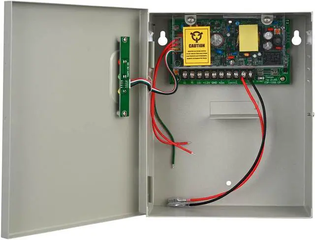 Alt view image 4 of 6 - Power Supply Controller for Door Access System Electric Lock Intercom Camera Input 110V-240V AC to Output 12V DC 5A