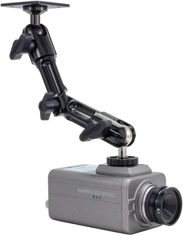 Alt view image 3 of 4 - Camera Wall Mount Robust Aluminum Construction, Easy Installation, Precision Adjustments for Any Angle, Great for CCTV Cameras, Camcorders & More