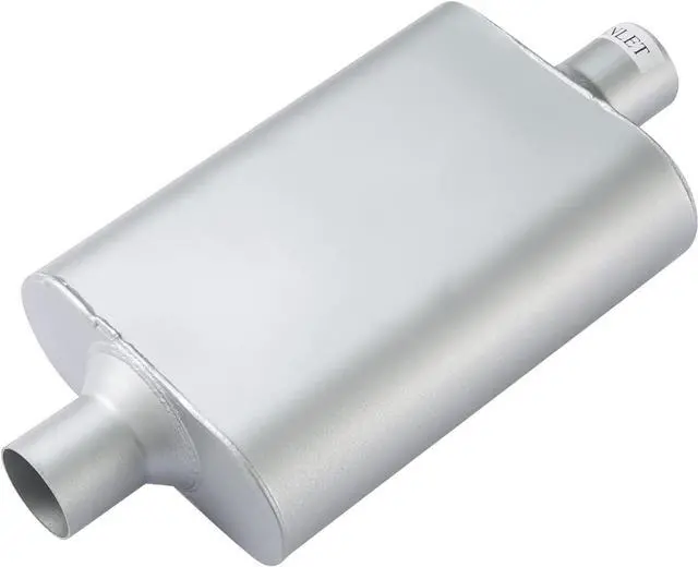 Main image of Universal Mufflers Dual Chamber 2.5" inlet (ID) 2.5" outlet (ID) overall 17" Performance Automotive Muffler Exhaust FH8C25C25