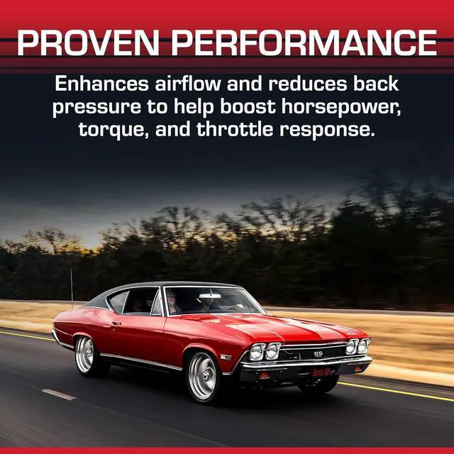 Alt view image 5 of 7 - 42541 40 Series Muffler - 2.50 Offset In and 2.50 Center Out - Aggressive Sound