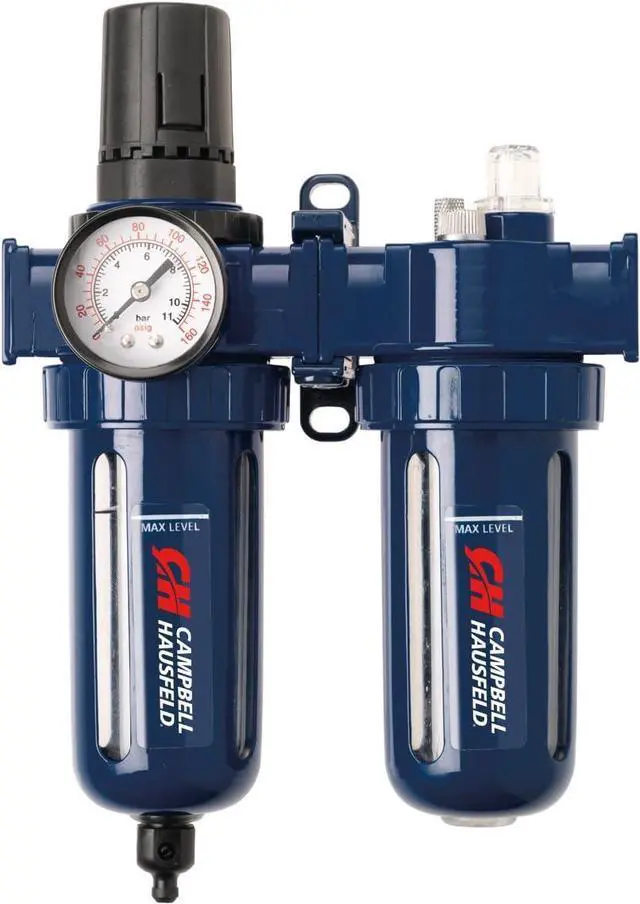Main image of Filter Regulator and Lubricator 3 in 1 FRL Unit - 3/8" NPT 150 PSI ( PA208103AV)