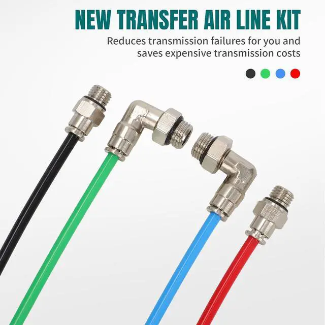 Alt view image 5 of 7 - Transmission Air Line Kit for Eaton Fuller 13 15 18 Speed