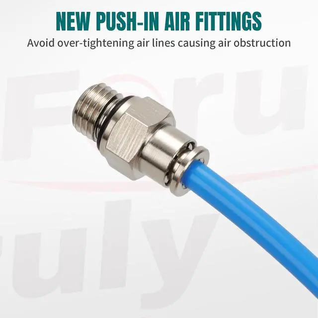 Alt view image 6 of 7 - Transmission Air Line Kit for Eaton Fuller 13 15 18 Speed