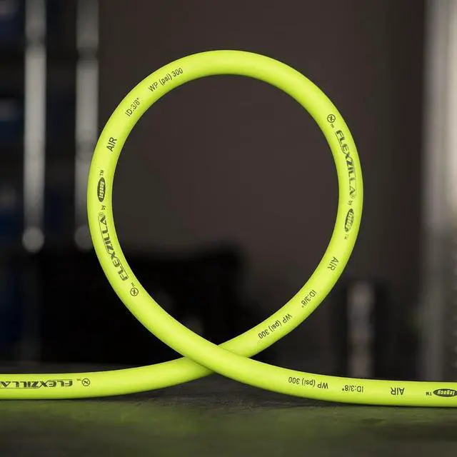 Alt view image 6 of 7 - Pro Air Hose, 3/8 in. x 50 ft., Heavy Duty, Lightweight, Hybrid, ZillaGreen - HFZP3850YW2