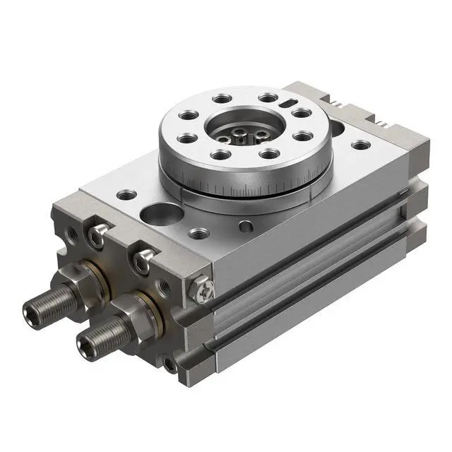 Alt view image 7 of 7 - MSQB 180-Degree Pneumatic Rotary Actuator Cylinder with Magnetic, Double-Acting Rack & Pinion Air Cylinder for Automation, Fixturing (MSQB-20A)