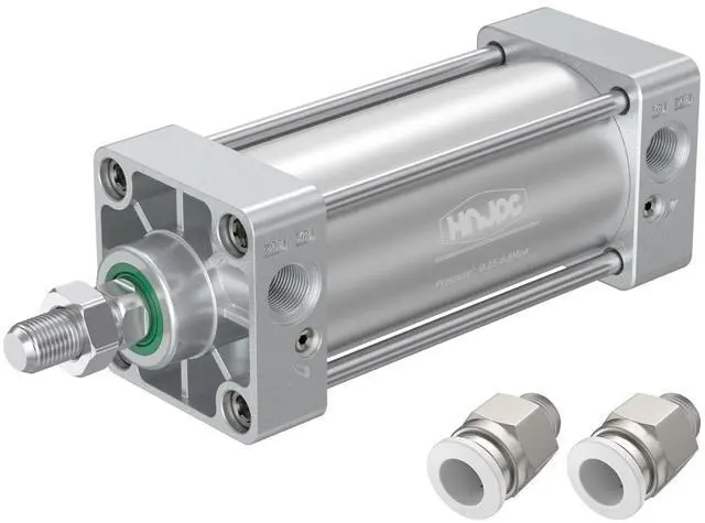 Main image of SC Air Cylinder 2 inch (50mm) Bore 6 inch (150mm) Stroke, Double Acting Aluminum Pneumatic Cylinder for Industrial Automation (SC50X150)