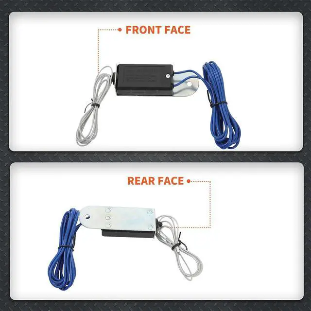 Alt view image 6 of 7 - 7 Way 16 FT Trailer Cord with 7 Gang Junction Box Kit with Plug Holder and 12V Breakaway Switch Trailer Connector Cable Wiring Harness