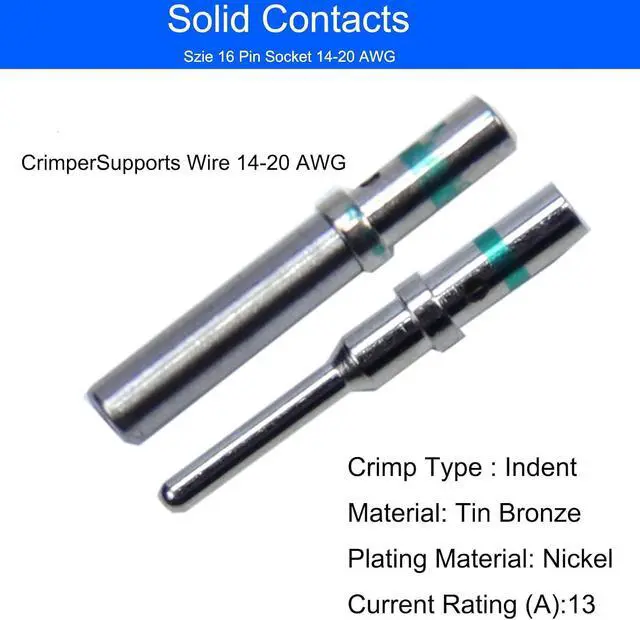 Alt view image 4 of 6 - 706 Pcs for Deutsch DT Connector Kit, Gray 2 3 4 6 8 12 Pin for DT Connectors with Solid Contacts Pick Removal Tool Size 16 Stamped Contacts, for Deutsch Pin Kit