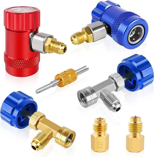 Main image of R1234yf Adapter Kit with Self-Sealing & Puncture R-1234yf Can Tap
