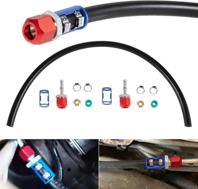 Main image of 800-671 A/C Line Splice Kit for 3/8 Line With No.6 Hose, A/C Air Conditioning Repair Splice Connector, Universal Fit For 3/8'' Hose to Hard Lines Repair
