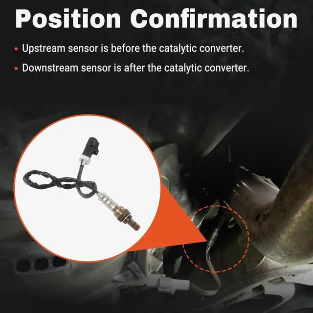 Alt view image 5 of 7 - 4PCS 15717 Oxygen Sensor Upstream Downstream O2 Sensor Compatible with Ford F150 F250 F350 Ranger Escape Explorer Mustang Foucs Expedition Mazda Lincoln Jaguar Mercury Aston Martin Replace 15716 15718
