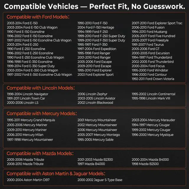Alt view image 3 of 7 - 4PCS 15717 Oxygen Sensor Upstream Downstream O2 Sensor Compatible with Ford F150 F250 F350 Ranger Escape Explorer Mustang Foucs Expedition Mazda Lincoln Jaguar Mercury Aston Martin Replace 15716 15718