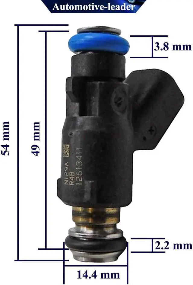 Alt view image 3 of 7 - 8Pcs 12613411 Fuel Injectors 6 Holes Disc Engine for Escalade, Avalanche Colorado Express Silverado Suburban Tahoe, Canyon Sierra Yukon Savana Hummer FJ1061, 217-3411