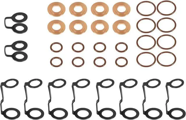 Alt view image 7 of 7 - Fit For Duramax LB7 Diesel Fuel Injector Installation/Return Line Install Kit, for Chevy GMC GM Duramax LB7 2001-2004