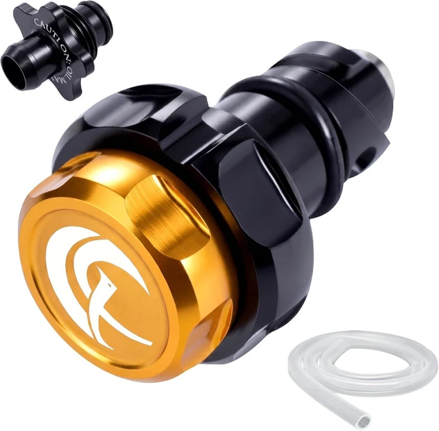 Main image of Engine Oil Drain Plug, Replacement Yellow Plastic Plug for Ford F-150 2015+, Raptor, Mustang, Bronco V6, 2024+ Ranger/Ranger Raptor, Replaces BC3Z-6730-A, FT4Z-6730-A, KX6Z-6730-B