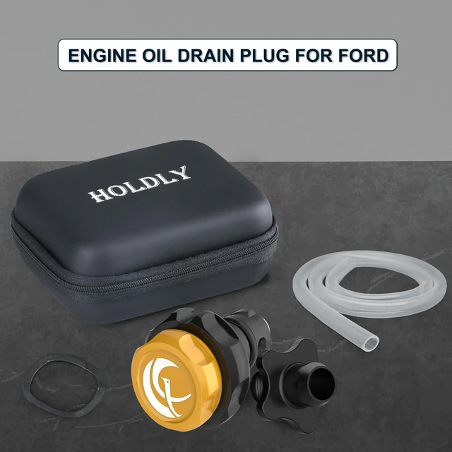 Alt view image 7 of 7 - Engine Oil Drain Plug, Replacement Yellow Plastic Plug for Ford F-150 2015+, Raptor, Mustang, Bronco V6, 2024+ Ranger/Ranger Raptor, Replaces BC3Z-6730-A, FT4Z-6730-A, KX6Z-6730-B