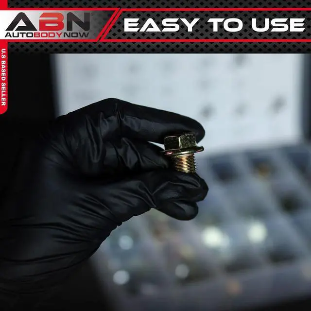 Alt view image 4 of 7 - Oil Drain Plug 76pc Assortment SAE & Metric Drain Plugs & Washer Gasket Set Compatible with Jeep GM Ford Toyota