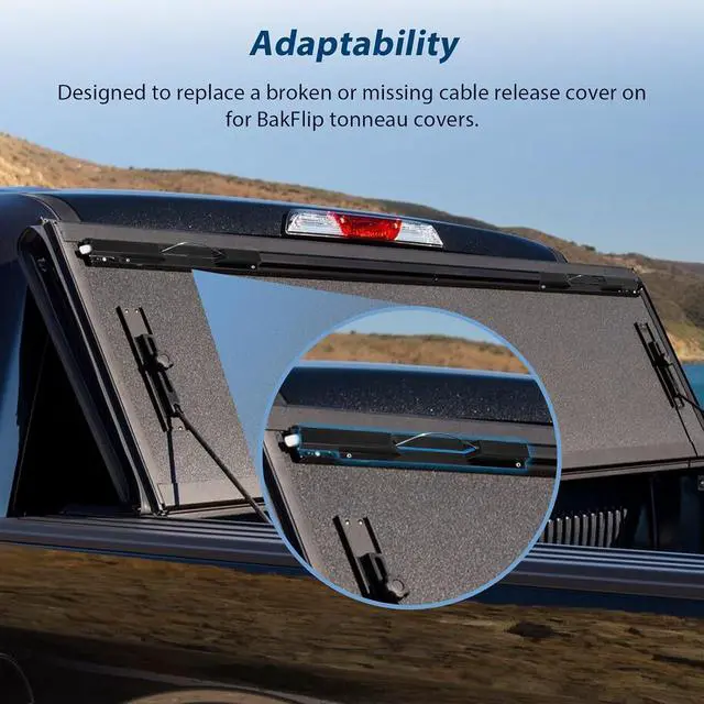 Alt view image 2 of 7 - 6-Packs Tonneau Bed Cover Latch Replacement Parts for BakFlip