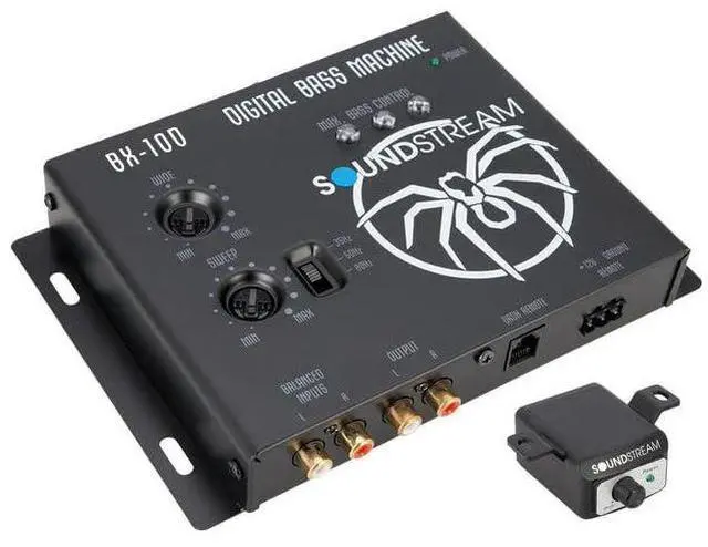 Main image of BX-10 D Signal Enhancer Processor Car Audio Bass Processor with Remote Control
