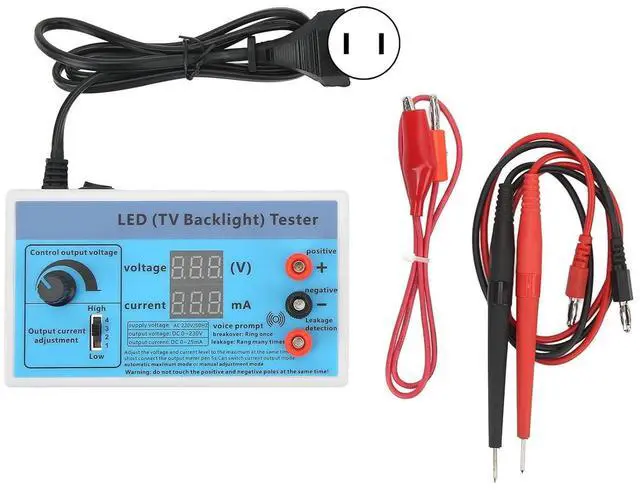 Main image of LED TV Backlight Tester, Professional Multifunction Strips Beads Repair Tool with Intelligent Adjustment 0-230V Output for LED TV Backlight Inspection and Maintenance