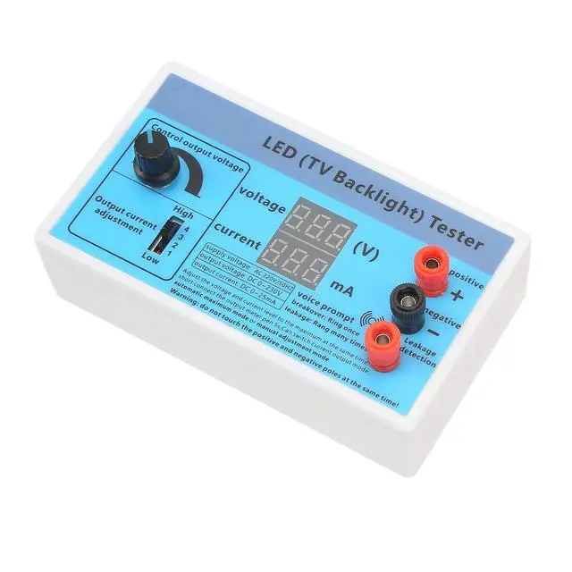 Alt view image 7 of 7 - LED TV Backlight Tester, Professional Multifunction Strips Beads Repair Tool with Intelligent Adjustment 0-230V Output for LED TV Backlight Inspection and Maintenance