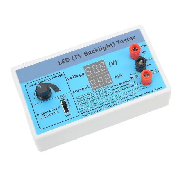 Alt view image 4 of 7 - LED TV Backlight Tester, Professional Multifunction Strips Beads Repair Tool with Intelligent Adjustment 0-230V Output for LED TV Backlight Inspection and Maintenance