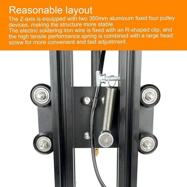 Alt view image 6 of 7 - Vertical Heat Set Insert Tool Press for Plastic Parts & 3D Print Components