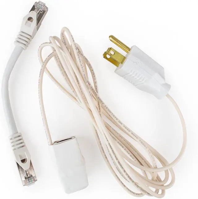 Alt view image 2 of 2 - ElectraHealth Ethernet Grounding Adapter Kit (White)