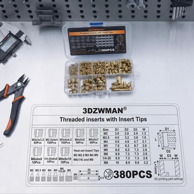 Alt view image 4 of 7 - Vertical Heat Set Insert Tool Press for Plastic Parts & 3D Print Components