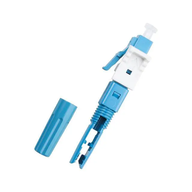 Alt view image 4 of 7 - 30-Pack LC/UPC Fiber Optic Quick Assembly Connector, Singlemode 9/125 for 0.9-3.0mm Cable, FTTH Application