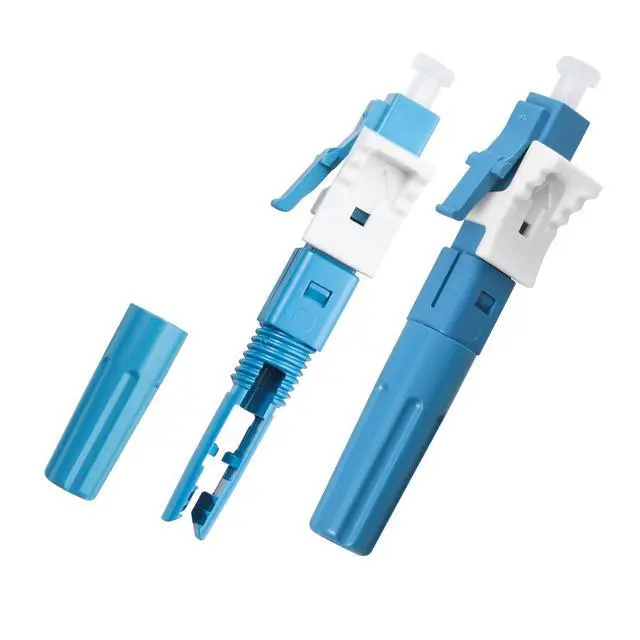 Alt view image 6 of 7 - 30-Pack LC/UPC Fiber Optic Quick Assembly Connector, Singlemode 9/125 for 0.9-3.0mm Cable, FTTH Application