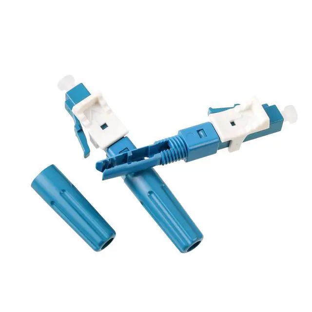 Alt view image 7 of 7 - 30-Pack LC/UPC Fiber Optic Quick Assembly Connector, Singlemode 9/125 for 0.9-3.0mm Cable, FTTH Application