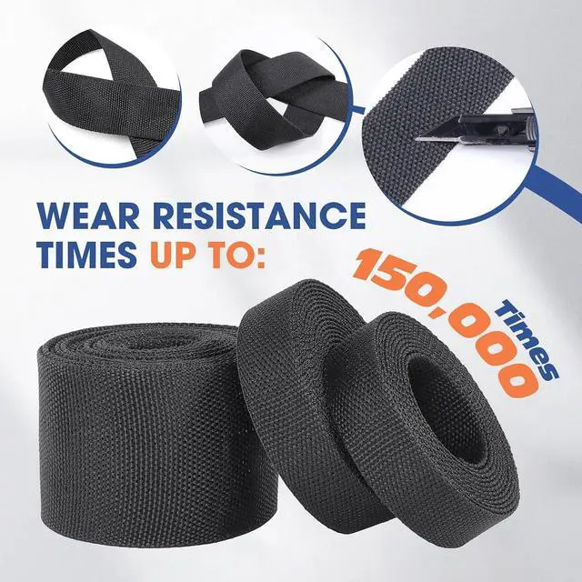 Alt view image 3 of 7 - 2 to 1 Heat Shrink Abrasion Resistant Woven Tubing 1" ID-216inch