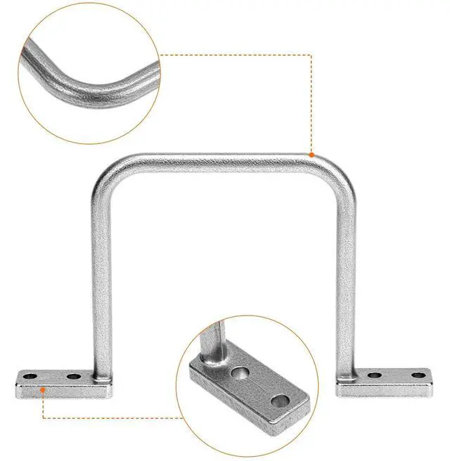 Alt view image 6 of 7 - Distribution Rings Aluminum D Ring, 25 Pcs 3 Inch Diameter, for Efficient Electric Cable Sorting in Commercial and Residential Settings, Silver