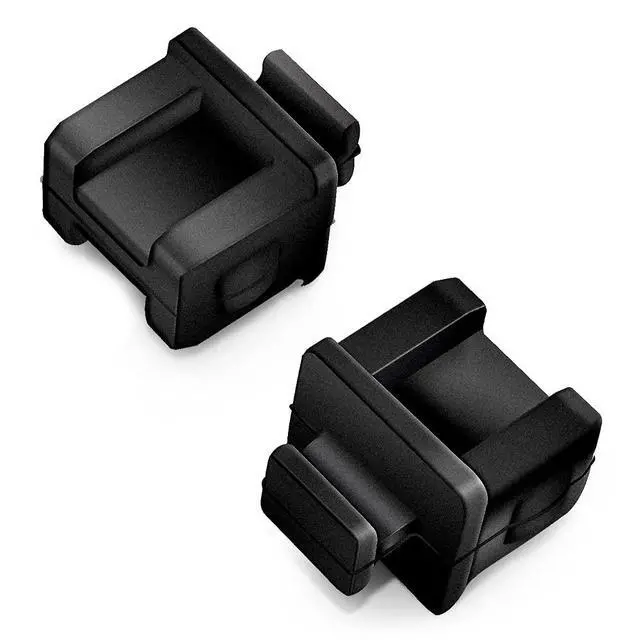 Alt view image 2 of 6 - SFP SFP+ XFP Dust Covers Caps Suitable for Open Slot on Network Switch Silicone Type B 100pcs/pack
