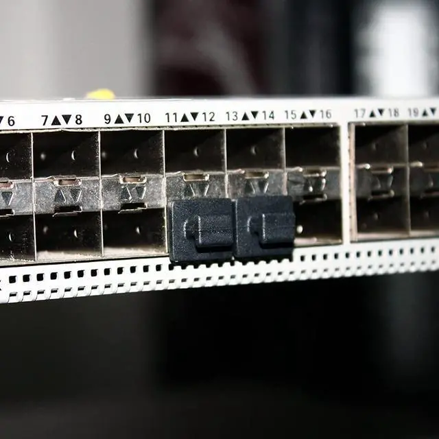 Alt view image 6 of 6 - SFP SFP+ XFP Dust Covers Caps Suitable for Open Slot on Network Switch Silicone Type B 100pcs/pack