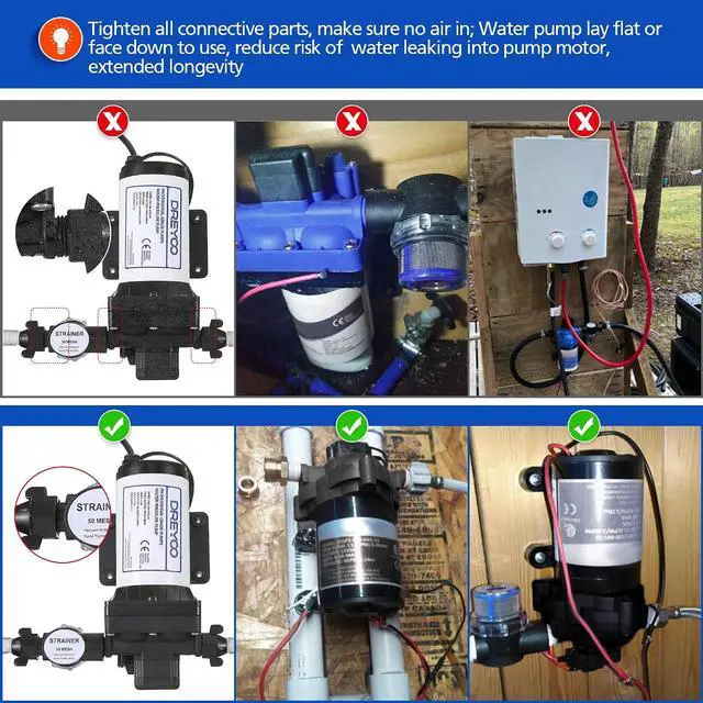 Alt view image 6 of 7 - Water Pressure Booster Pump 110V 5.5GPM 70PSI Self Priming Water Pump