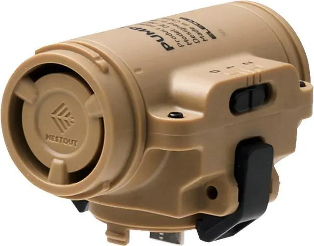 Main image of NESTOUT Pump-1 Air Pump for Camping, Modular Outdoor Inflator for NESTOUT Batteries (Sold Separately), Quiet Dual-Speed Brushless Motor, 8 Nozzles for Mattress, Pads & Floats
