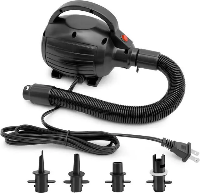 Main image of Electric Air Pump for Inflatables, 600W High Power Quick-Fill Air Pump